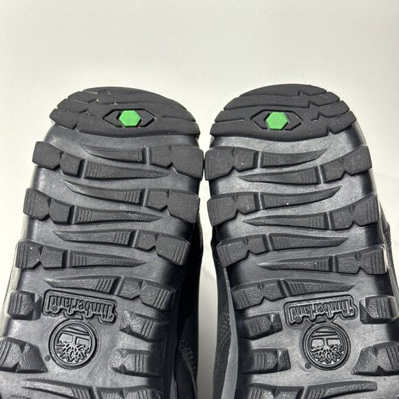 Timberland Women's Mt. Hayes Black Nubuck Leather Waterproof Winter Boots Size 8 - Picture 13 of 14